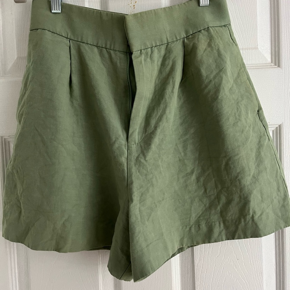 Green Women's Shorts